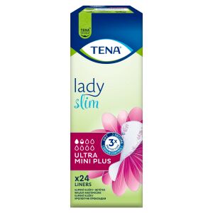 Tena Lady Slim Ultra Mini Plus Anatómiai Betétek, 24 Darab