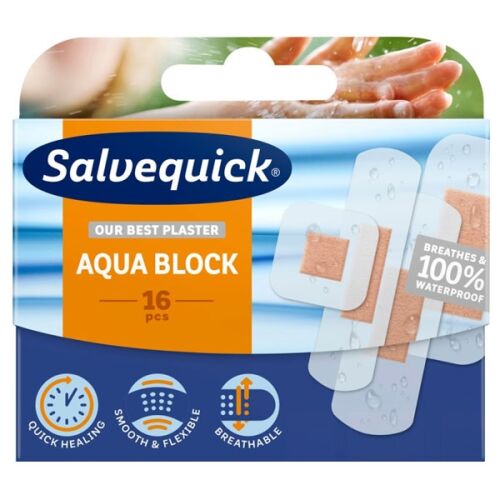 Cederroth Salvequick Aqua Block 1 op. (16 Stck.) 132121537