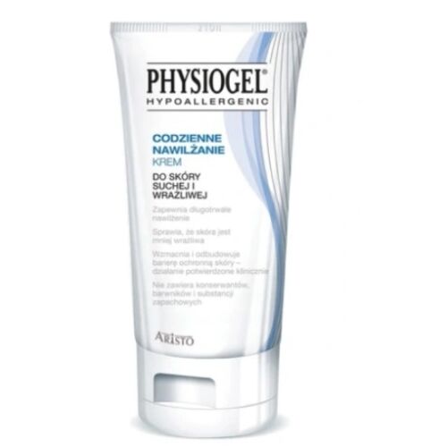 Physiogel Hypoallergén Mindennapos Hidratáló Krém száraz és érzékeny bőrre