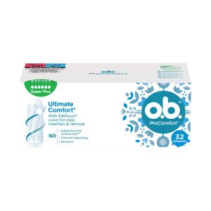 O.B. ProComfort Tamponok Super Plus, 32 darab 132131407 - Tampon