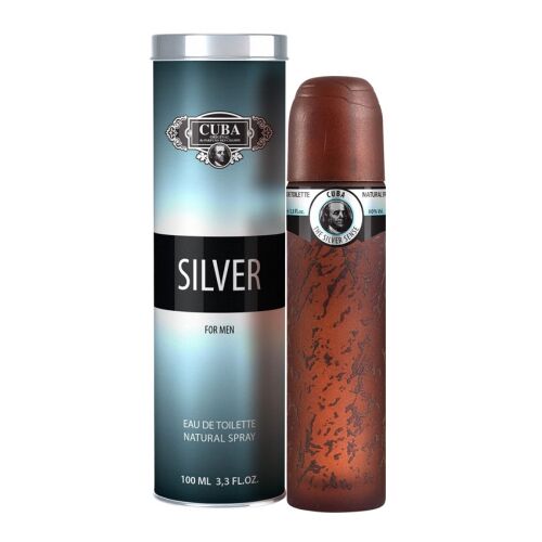 Cuba Original Cuba Silver Férfi Eau de Toilette, 100ml - Cuba