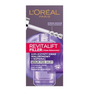 Surowica dla konturu oczu, l'Oreal Paris, Revitalift Filller HA, 20 ml 132133661 - Krem do konturowania twarzy i oczu
