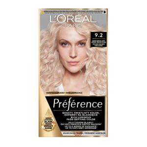 L'Oreal Paris Preference 9.2 Warszawa farba do włosów dla bardzo jasnego beżowego perłowego blondu - Farba do włosów