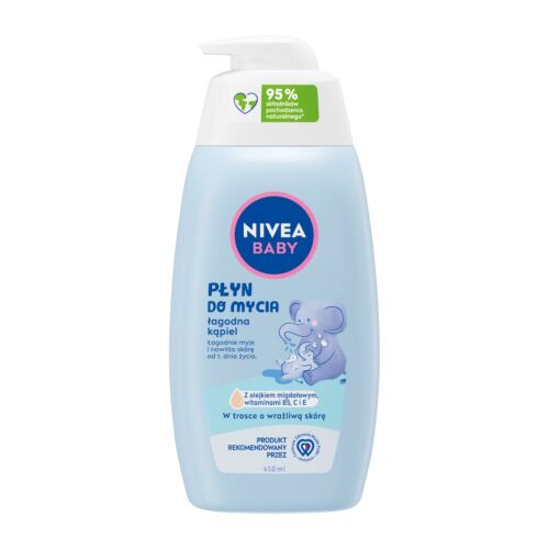 Nivea Baba Gyengéd Fürdető Folyadék, 450ml 132139476