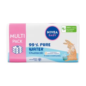 Nivea Baby Biológiailag Lebomló Törlőkendők 99% Tiszta Víz, 3 x 57 db 132139484