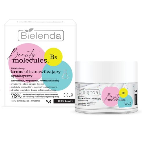Bielenda Beauty Molecules Molekuláris Synbiotikus Ultrahidratáló Krém, 50ml 132140060 - Bielenda
