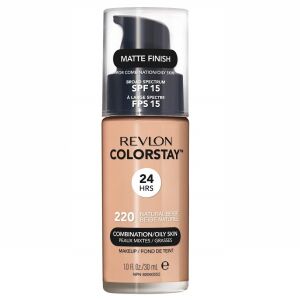 Revlon ColorStay SPF15 Podkład do cery mieszanej i tłustej 220 Natural Beige, 30 ml 132141160 - Revlon