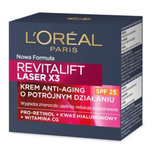 L Oreal Paris Revitalift Laser X3 Nappali Krém SPF 20, 50 ml 132142148 - Bőrápolás