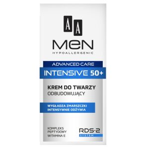 AA Men Adventure Care Krem do twarzy Intensive 50+ odbudowujący  50ml 132142228 - Krem do konturowania twarzy i oczu
