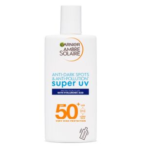 Garnier Ambre Solaire Super UV Arcvédő Folyadék Hiperpigmentáció Ellen SPF50+, 40 ml