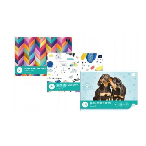 Fehér lapokkal ellátott A4 műszaki blokk, 20 darab 132151477