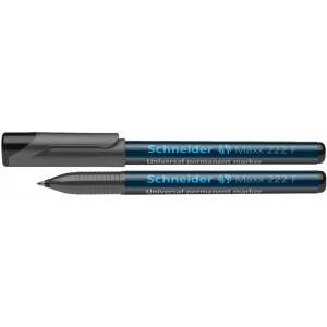 Schneider Maxx 222 F black permanent marker, 0.7mm, 2 pack - Marker