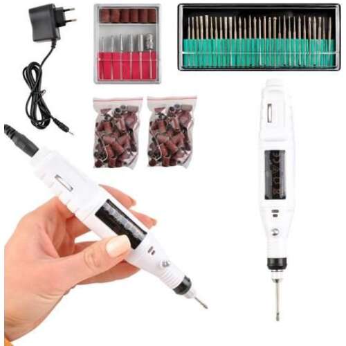 Manikűr pedikűr körömcsiszoló gép – 92 darabos készlet 41966819