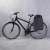 Wozinsky WBB33BK Fahrradtasche Rucksack auf Fahrrad, Gesamtansicht