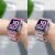 Apple Watch Transparent Band with Case on Wrist - Color Change