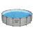 Bestway San Juan 549x122cm Steel Pro MAX Stahlrahmenpool mit Wasser gefüllt