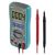 EMOS MD-430 Digital Multimeter with test leads angled view