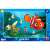 Dino Némó nyomában 15 darabos puzzle, rajta Nemo és barátai