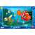 Puzzle Dino În căutarea lui Nemo cu 15 piese, cu Nemo, Dory, Crush și alte personaje din film