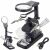 Magnifying Stand with Adjustable Crocodile Clips and LED Light 42003825