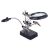 Third Hand Magnifier with 5 LED Lights, 2.5x 90mm Handle for Soldering 82886210
