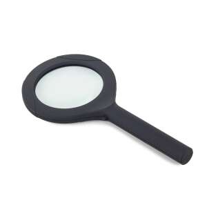 Fekete kézi nagyító LED világítással - Nagyító