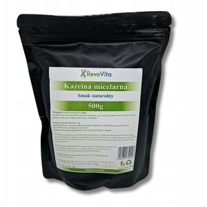Revovita Micelarna kazeina białko na noc odżywka białkowa budowa masy 500g 132227803 - Fehérje