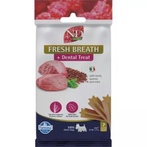 N&D Quinoa Dog Jutalomfalat Fresh breath Adult Mini friss lehelet 60g 132227885 - N&D
