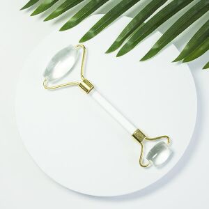 Roller do masowania twarzy uzdrawiający Naturalny Kryształ 132229675 - Arcmasszírozó