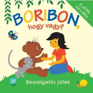 Boribon Wie geht es dir? Gesprächsspiel basierend auf den Geschichtenbüchern von Marék Veronika - Nonbrand Entwicklungsspiele für Kinder im Kindergartenalter