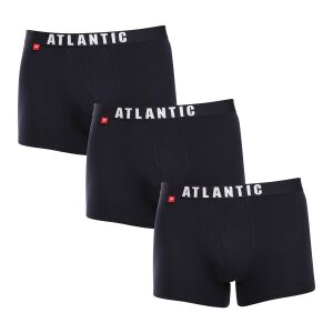 3PACK Férfi boxeralsó Atlantic sötétkék (3MH-011blue) XL 132238572 - Atlantic