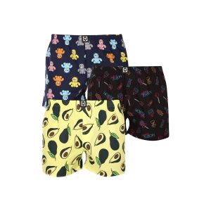 3PACK Férfi bő szárú boxeralsók Horsefeathers Manny Bundle 5 (AM165D) L 132244674 - Horsefeathers