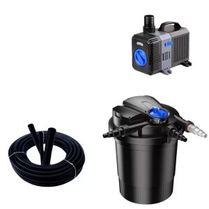 SunSun CPA-10000 nyomásszűrő szett CTP-8000 szivattyúval + 3 m tömlő és indító baktérium 132255835 - Sunsun