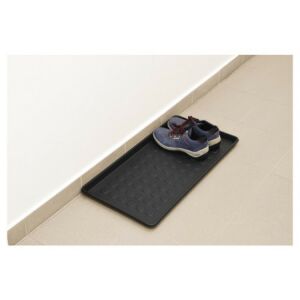 VOREL Csizmatálca Használatban - Cipők Fekete Műanyag Tálcán - Vorel