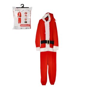 Mikulás jelmez, egyrészes, L méret 132258519 - Mikulás jelmez
