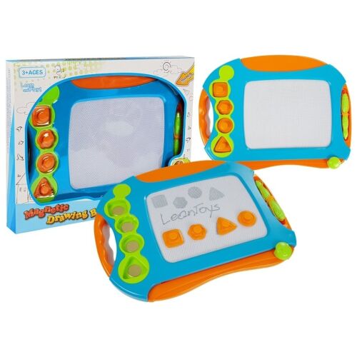 Magnetisches Zeichenbrett mit geometrischen Stempeln 146132660