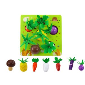 Memory-Spiel Obst und Gemüse aus Holz 146132901 - Spielzeug-Lebensmittel