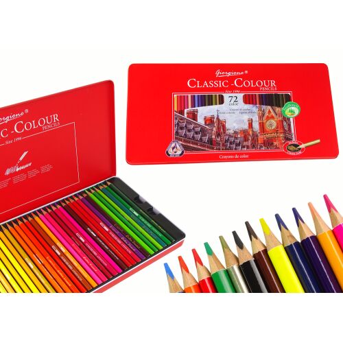 Set mit 72 Art Crayons-Metallbehältern 132258740