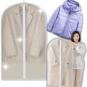 Nagy méretű ruhavédő tok öltönyökhöz és ruhákhoz, 60x100 cm, cipzárral 136005025 - Öltönytáska