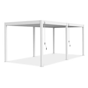 SUN ELEGANCE 3x6 m Fehér terasz pergola