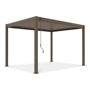 SUN ELEGANCE 3x4 m Taupe szürke terasz pergola