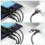 4smarts USB-A/Type-C - Type-C/Lightning/micro USB kábel 1.2m - fekete 138476281