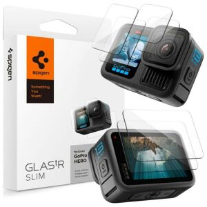 Spigen Glas.TR Slim edzett üveg képernyővédő GoPro Hero 13-hoz, 2 darabos csomagolással - Spigen