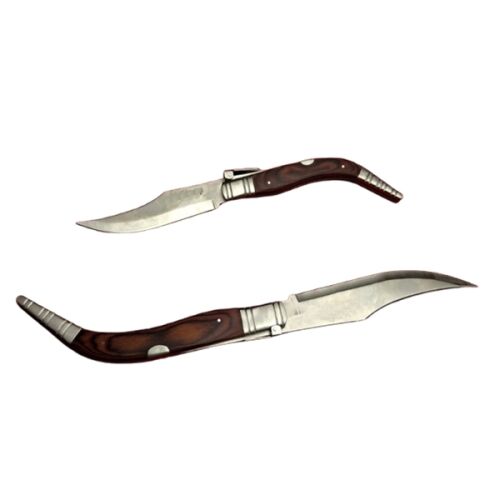 Jagdmesserset 38 cm und 50 cm, Klinge aus rostfreiem Stahl, Cricket, braun 136133673