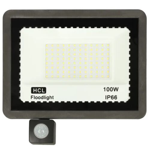 HCL 100W LED reflektor mozgásérzékelővel, IP66 védettség