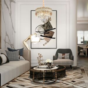 Lamp Vintage Cristal G047-CP 40CM GOLD 136088854 - Lampy&osvetlenie