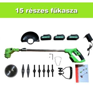 Hayami 15-dielna akumulátorová kosačka a vyžínač so súpravou príslušenstva - Kosačky na trávu a orezávačky