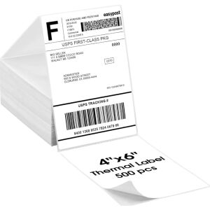 Etichete termice VITTALIST 4x6 inch - 500 etichete - Etichete