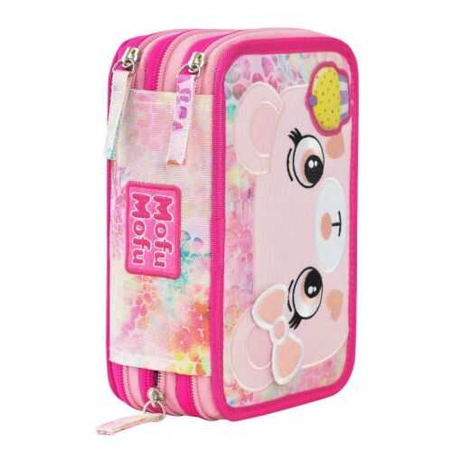 ORSO MOFUMOFU 3-Fach Federmäppchen mit Bär Design