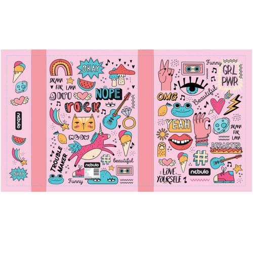Füzetbox, A4, Girl Power, Nebulo 132286595